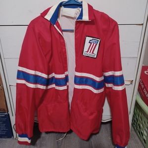Vintage Harley Davidson Evil Knievel Red White and Blue Holloway Jacket